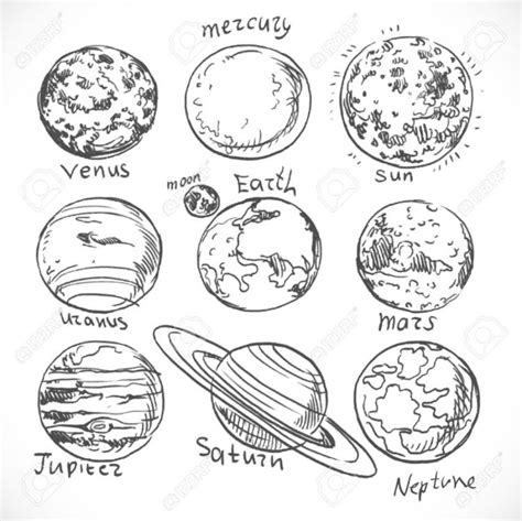 Planet Mars Drawing Solar System Pics
