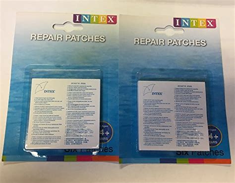 Intex Wet Vinyl Plastic Repair Patch For Sale Picclick Uk