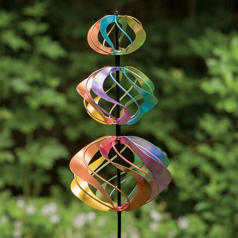3 Tier Mini Spinner Stake Wind Spinner Bits And Pieces