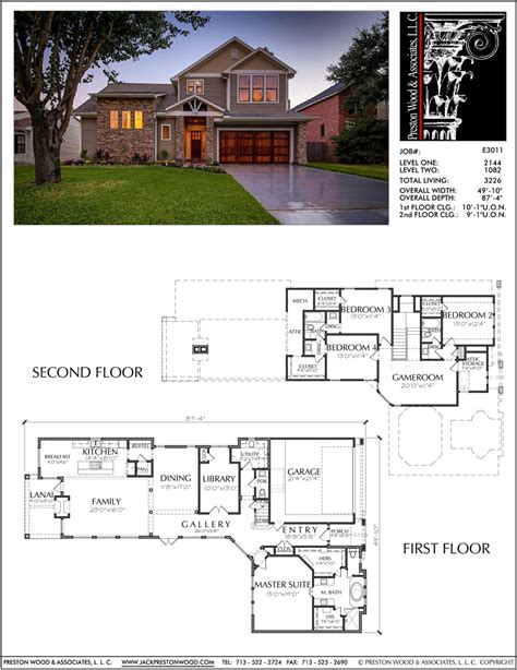 2 Story House Floor Plan Design Floorplansclick