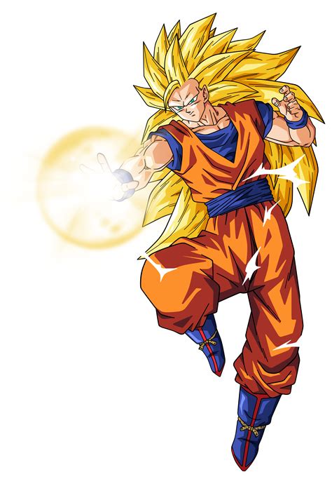 Goku Clipart Gambar Son Goku Super Saiyan 3 Png Downl