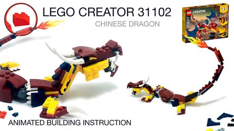 Building instructions for 31102, fire dragon, lego® creator. LEGO CHINESE DRAGON MOC - LEGO CREATOR 31102 alternative ...