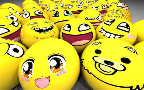 Yellow Balls Meme Derp Smiling Wallpaper 2560x1600 19166 Wallpaperup