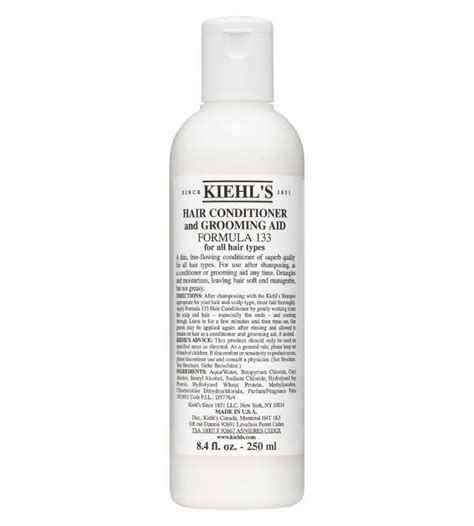 Kiehls Hair Conditioner And Grooming Aid Formula 133 Reviews