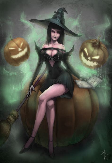 Sexy Witch By Vezonia Hentai Foundry
