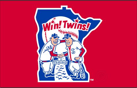 Minnesota Twins Logo Primary Dark Logo American League Al Chris