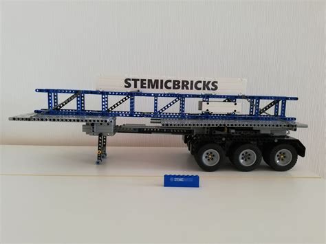 Lego Moc Telescopic Trailer For Arocs Truck 42043 By Stemicbricks