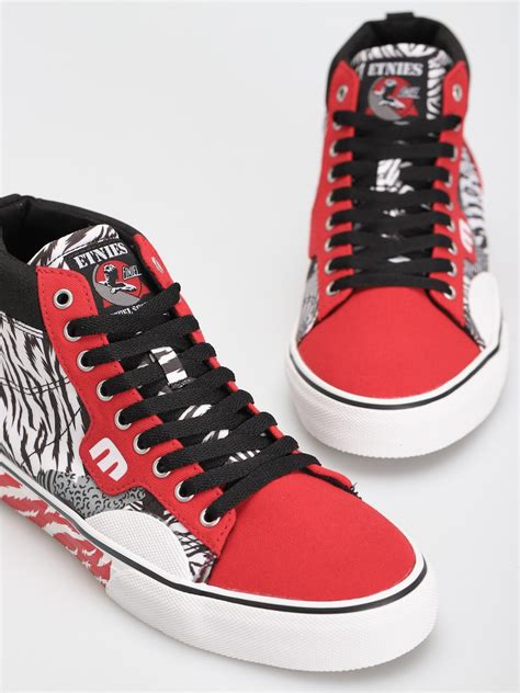 Etnies Kayson High Shoes Redwhiteblack