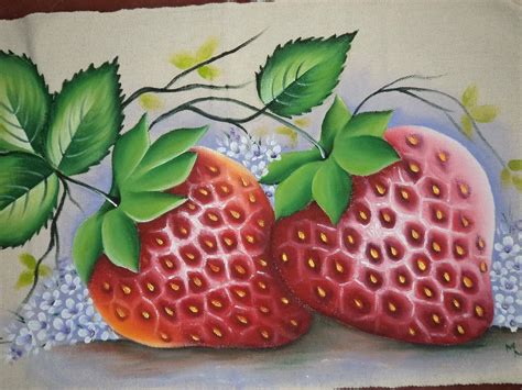 Pintura De Frutas Em Tecido Dicas E Riscos 24 Fotos Fabric Painting