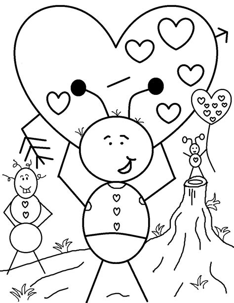 Free Printable Valentine Coloring Pages For Kids