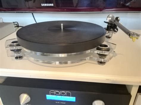 New Srm Tech Azure Clear Diy Turntable Using Rega Parts Just