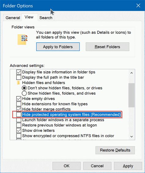 Comment afficher les fichiers système cachés dans Windows