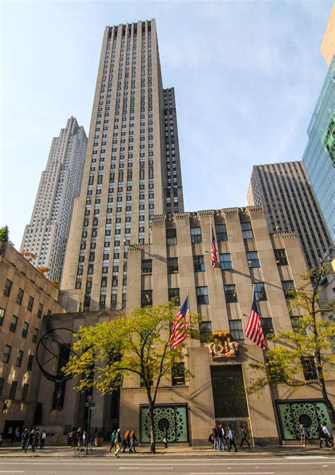 Rockefeller Center Fifth Avenue Manhattan Nyc 11022016 Empire