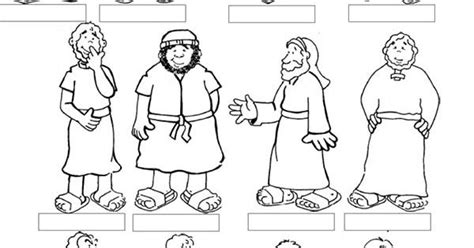 Free 12 Disciples Coloring Pages Coloring Pages