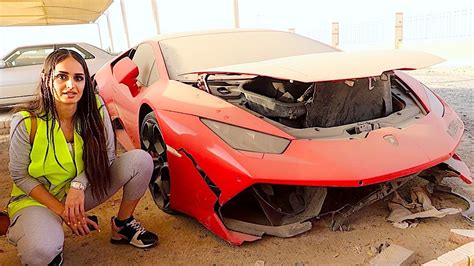 Buying A Crashed Lamborghini In Dubai Youtube