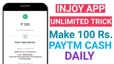 Learn about fees and concerns in our review. Make daily 100 Rs Paytm Cash | Injoy App Unlimited Trick ...