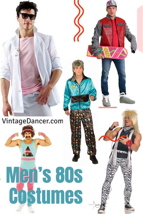Guys 80s Costumes That Are Totally Rad 80s Rocker 80s Workout 80s