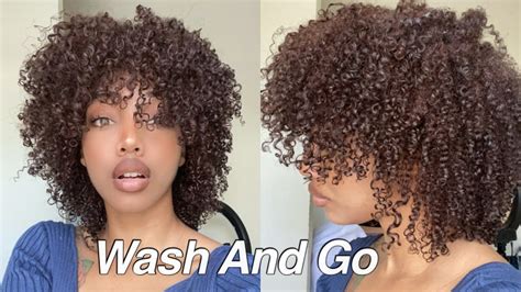 Wash And Go On 3c4a Natural Hair Tamiak Youtube