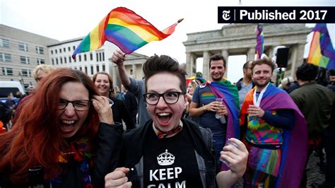 German Parliament Approves Same Sex Marriage The New York Times