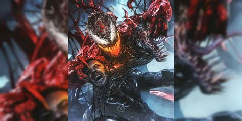 Let there be carnage is an upcoming american superhero film based on the marvel comics character venom, produced by columbia pictures in association with marvel and tencent pictures. Venom 2 Fan Poster Recreates Comic Cover With Carnage ...