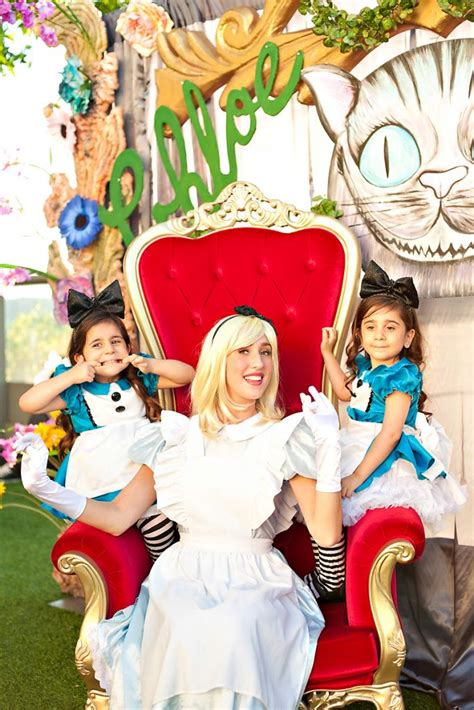 Magical And Artistic Alice In Wonderland Birthday Party Hostess With