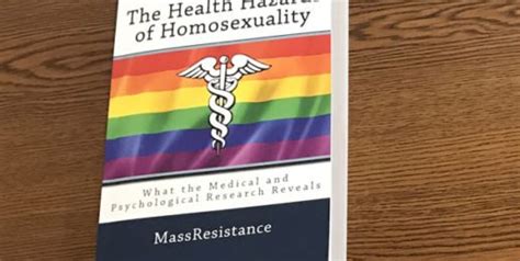 The Health Hazards Of Homosexuality An Important New Book From Massresistance Part 1