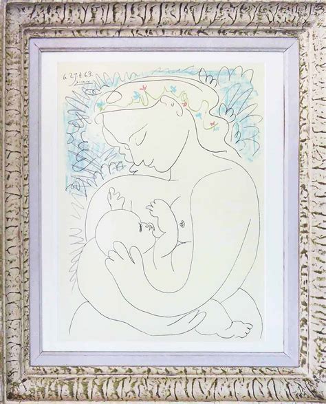 Pablo Picasso Mother And Child Barnebys