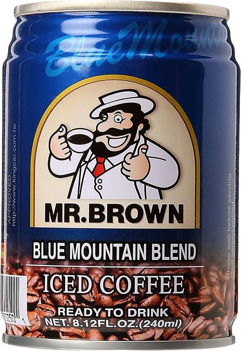 Mr Brown Canned Coffee Cold Brew In Blue Mountain Flavor Instant