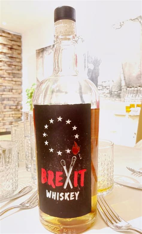 brexit whiskey flasche goelles die anonymen kulinariker