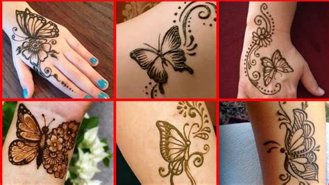 Trendy And Beautiful Butterfly Mehndi Design2020butterfly Henna