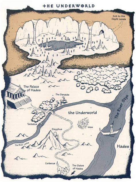 Map Of The Underworld Hades