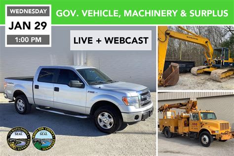 Government Vehicle Machinery And Surplus Compass Auctions And Real