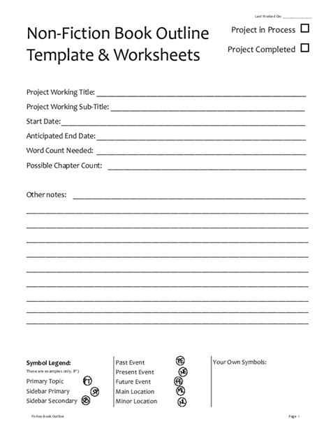 Novel Outline Template Chapter By Chapter Pdf Fill Online Printable