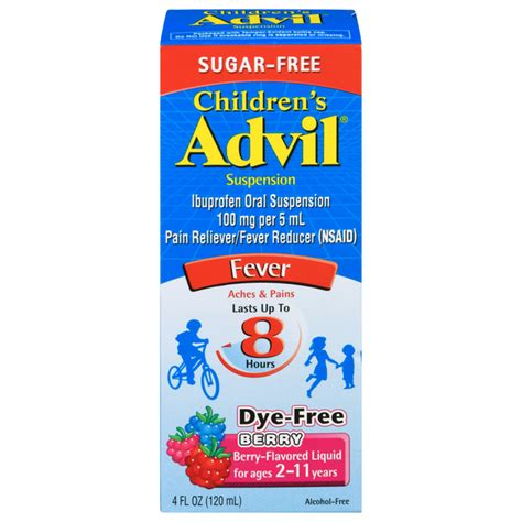 Save On Advil Childrens Ibuprofen Oral Suspension Painfever Relief