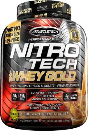 Unlike the original, this supplement is derived from let's start by comparing gold standard whey with the regular nitro tech whey gold. Proteina 100% Whey Gold Nitro Tech 6 Lbs (5.5) Muscletech ...