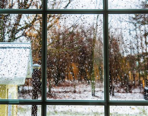 The Raindrops Are On The Window Pane Photograph By Lise Vanasse Fine