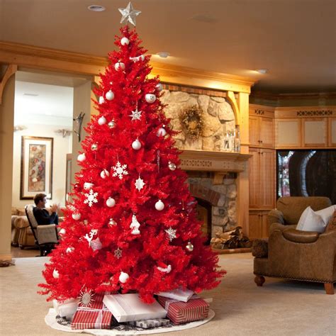 Red Christmas Tree Red Vi Pinterest