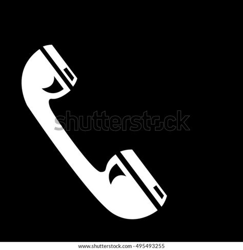 Phone Call Icon Stock Vector Royalty Free 495493255 Shutterstock
