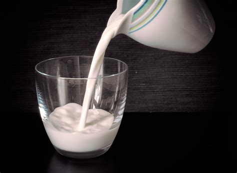 Free Image Milk Is Poured Into A Glass Libreshot Public Domain Photos