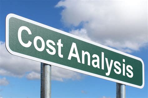 Cost Analysis Free Of Charge Creative Commons Green Highway Sign Image