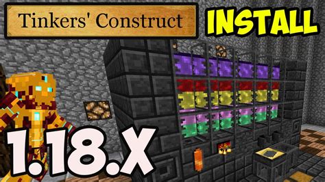 Tinkers Construct Mod 1182 Minecraft How To Download And Install
