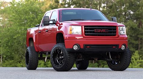 Lifted 2007 Gmc Sierra 1500 Looks Red Hot And All Business Chevytv