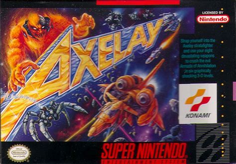 Axelay For Snes 1992 Mobygames