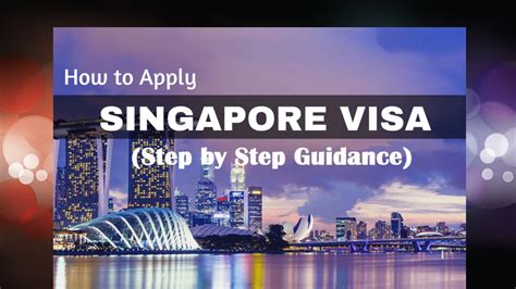 Singapore Visa Process Step By Step Guidance Youtube