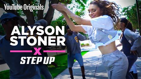 As they attempt to navigate their new world— on and off the. Alyson Stoner | Finding her step stroll groove | Step Up ...
