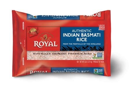 Royal White Basmati Rice 5 Pound Bag