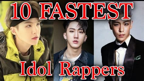 fastest rapper in kpop