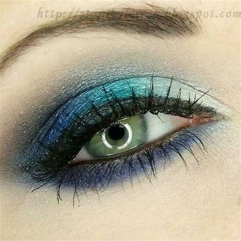 Turquoise♡ Eye Makeup Turquoise What Makes You Beautiful