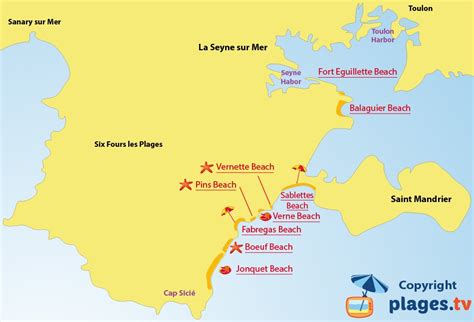 Beaches In La Seyne Sur Mer France 83 Seaside Resort