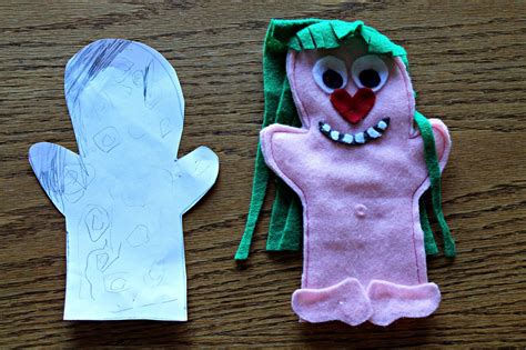 Freshly Completed How To Make Simple Felt Monster Hand Puppets